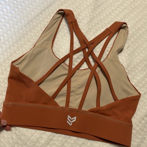 SP Athletic Bra color Sahara - Picture 2 of 2